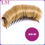 Pieptene cu par artificial pentru formare volum AL15104 Blond Mediu